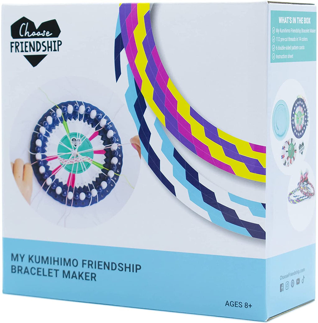 Starter Craft Kit Kumihimo, Friendship bracelet, 1 pack