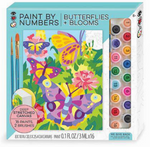 Paint By Number- Butterflies + Blooms Art Kit