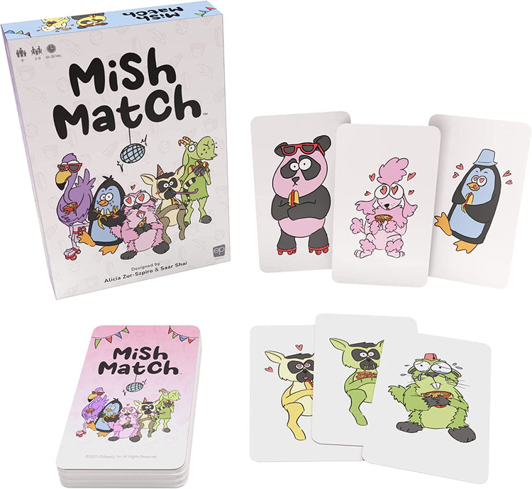 Mish Match Fast Paced Card Game - CR Toys