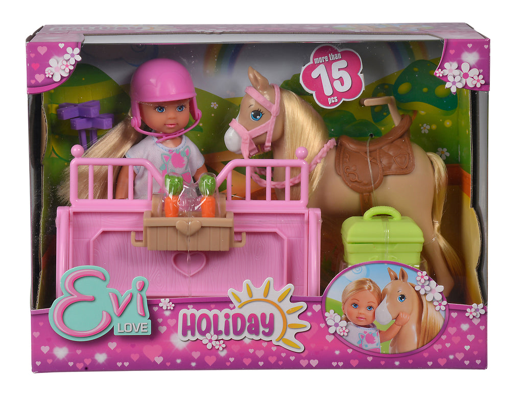 Evi Love Doll Set - Holiday Horse - CR Toys