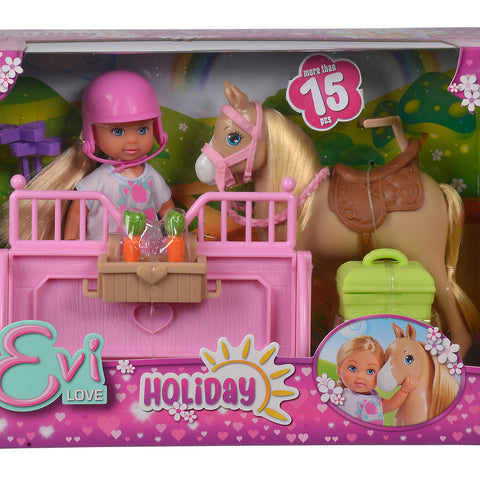 Evi Love Doll Set - Holiday Horse