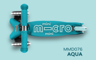 Deluxe Mini Led Scooter-Aqua