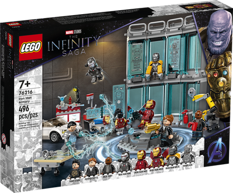 Iron Man Armory - Marvel LEGO Set