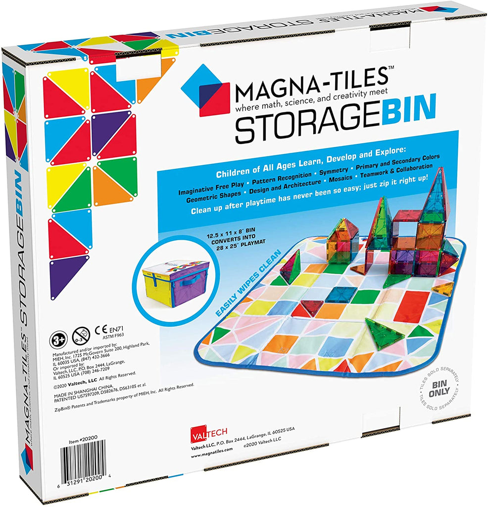 MAGN-TILES STORAGE BIN AND PLAYMAT - CR Toys