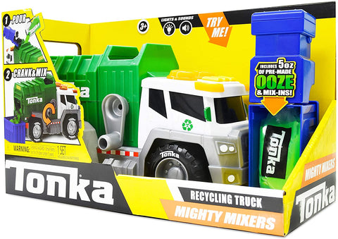 Tonka Mighty Mixers Recycling Truck - Ages 3+ - CR Toys