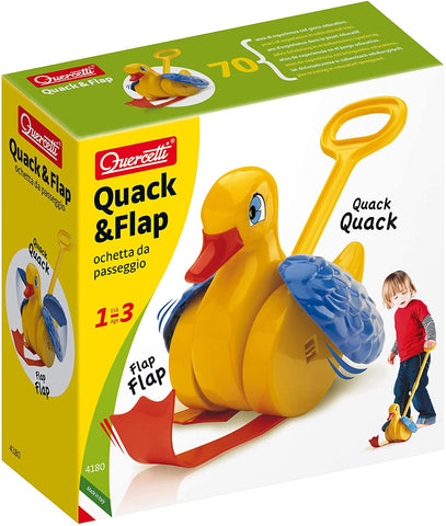 Quack & Flap Duck Push Toy 1y+ - CR Toys