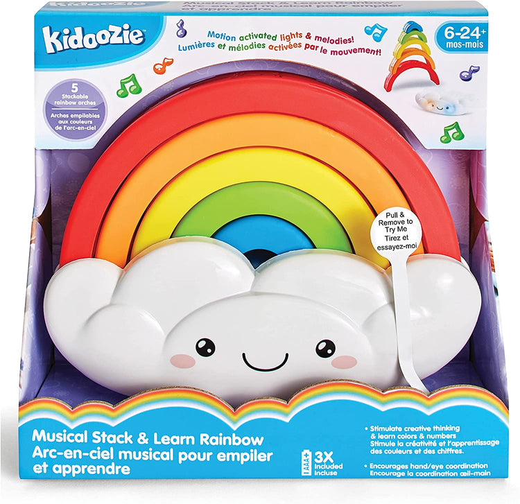 Musical Stack & Learn Rainbow - CR Toys