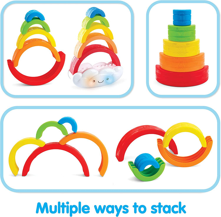 Musical Stack & Learn Rainbow - CR Toys