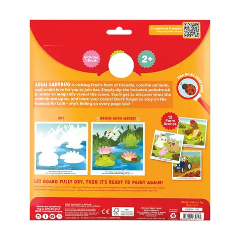 Water Amaze Water Reveal Boards - On The Farm 118-283 - CR Toys