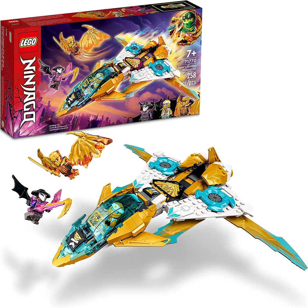 NINJAGO ZANE'S GOLDEN DRAGON JET 71770 - CR Toys