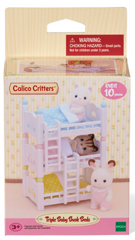Calico Critters® Triple Baby Bunk Beds