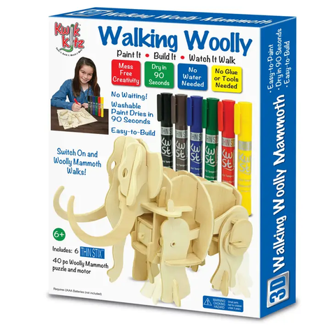 Kwik Kitz Woolly Mammoth STEM Building Kit