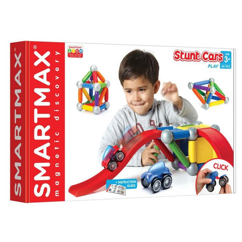 Smart Max Stunt Cars Magnetic Building