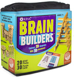 Mindware Keva Brainbuilders - 3D Brain Building Stem Challenges For Boys & Girls