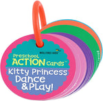 Preschool Action Cards Kitty Princess Dance & Play Game!
