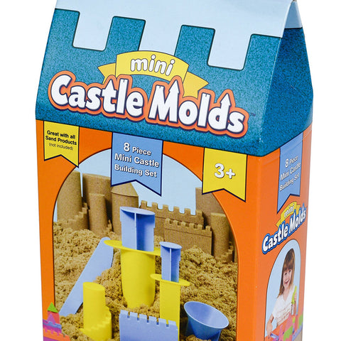Mad Mattr Sand - Miniature Sand Castle Molds (8 Piece Set)