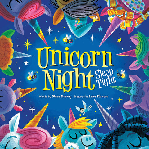 Unicorn Night Book - CR Toys