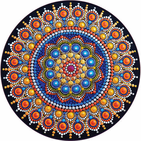 Round Magical Mandala 1000 Piece Puzzle