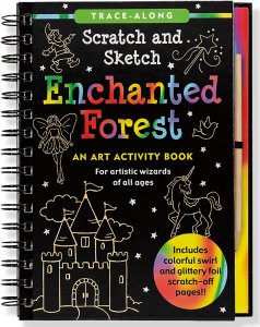 Scratch & Sketch Enchanted Forest Activity Book