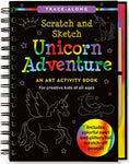 Unicorn Adventure Scratch & Sketch - CR Toys