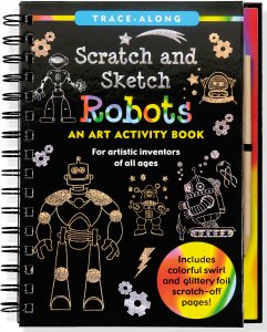 Scratch And Sketch Robot Book