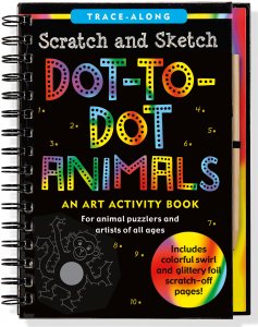 Dot-To-Dot Animals Scratch & Sketch - CR Toys