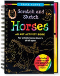 Horses Scratch & Sketch - CR Toys