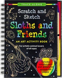 Sloths and Friends Scratch and Sketch - CR Toys