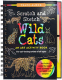 Wild Cats Scratch & Sketch - CR Toys