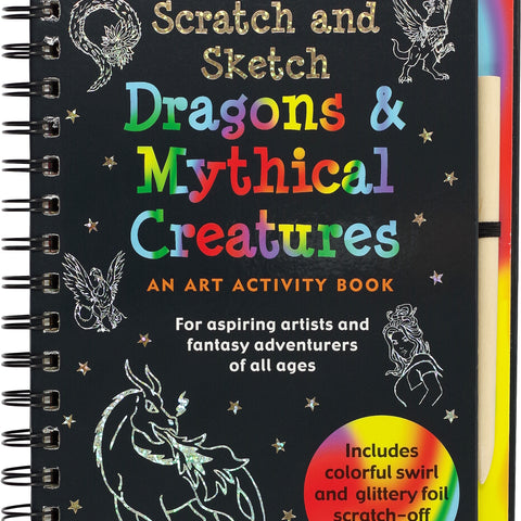 Scratch & Sketch Dragons & Mythical Creatures Book