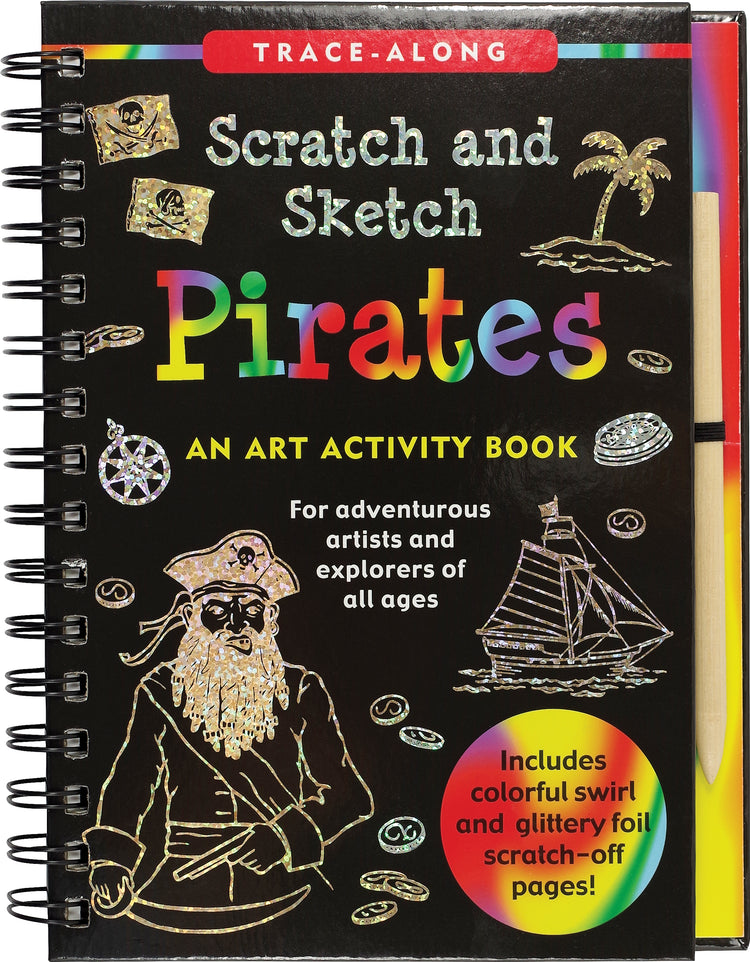 Pirates Scratch & Sketch - CR Toys