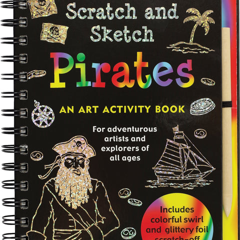 Pirates Scratch & Sketch - CR Toys