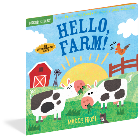 Indestructibles: Hello, Farm! 0M+ - CR Toys