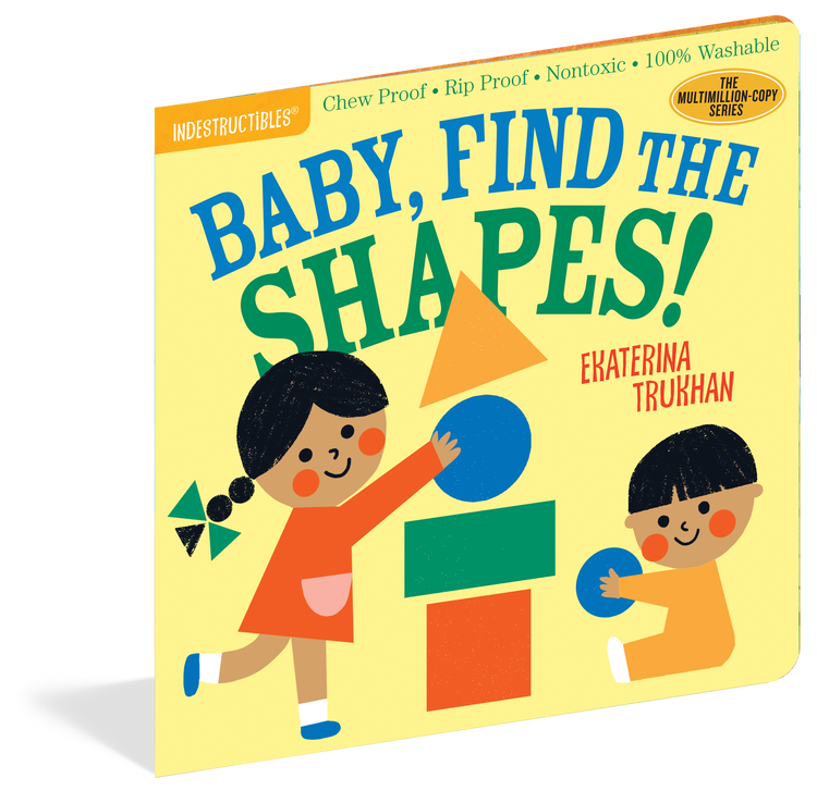 Indestructibles: Baby, Find the Shapes! 0M+ - CR Toys
