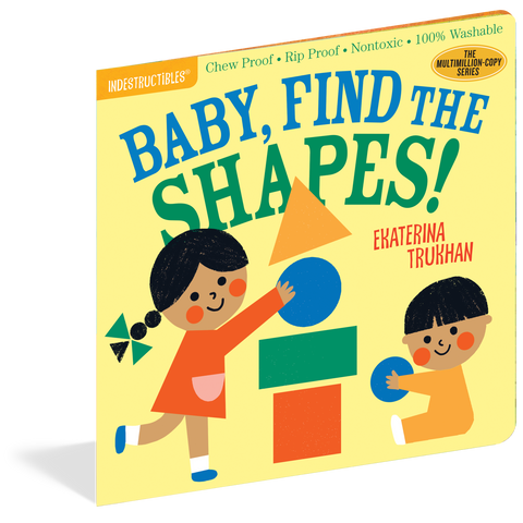Indestructibles Baby, Find The Shapes! Soft Baby Book