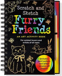 Furry Friends Scratch & Sketch - CR Toys