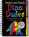 Dino Dudes Scratch & Sketch - CR Toys