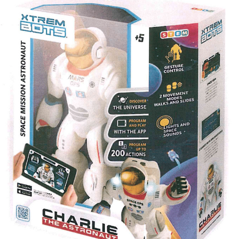 Xtrem Bots Charlie The Astronaut - CR Toys