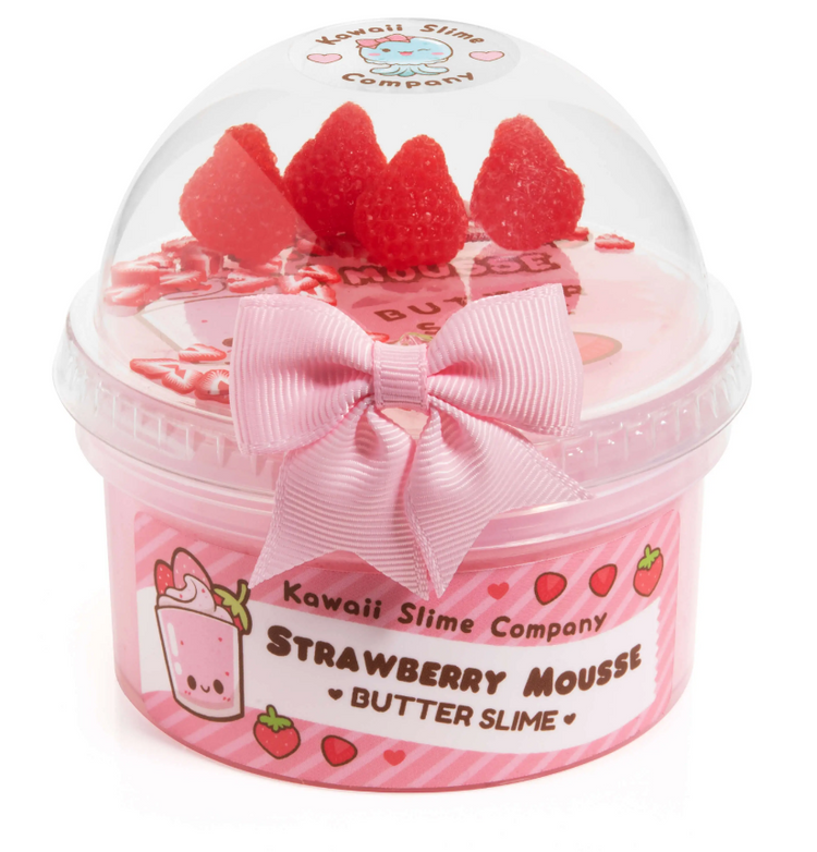 Strawberry Mousse Butter Slime - CR Toys