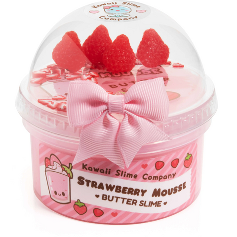 Strawberry Mousse Butter Slime