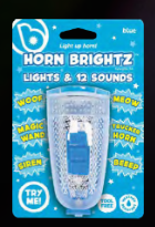 Horn Brightz Blue Light Up Horn For Bicycle I0850