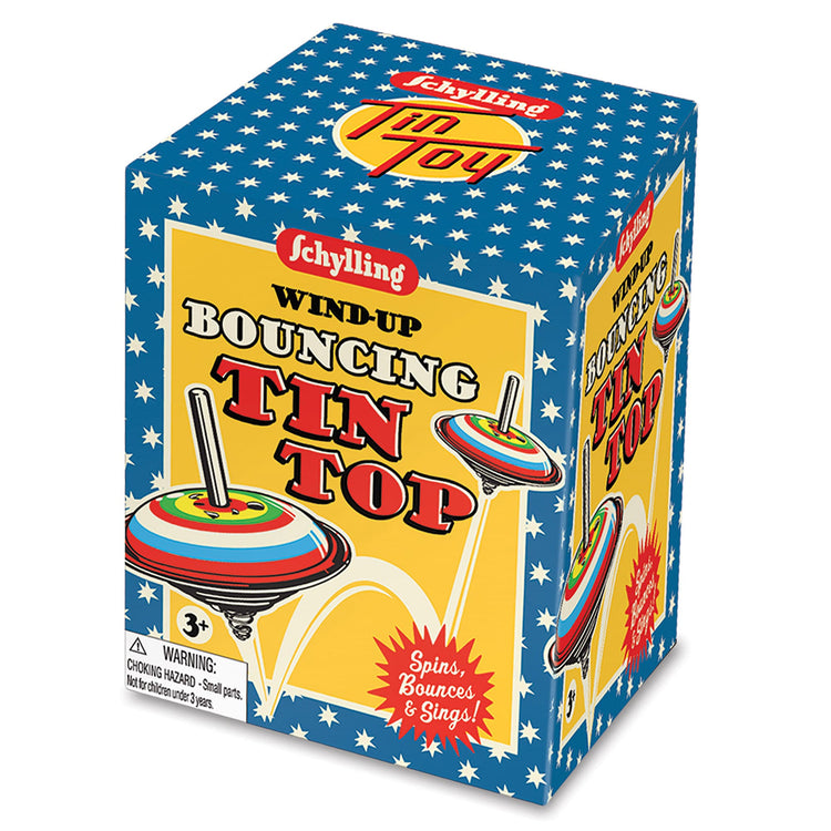 Bouncing Tin Top - Ages 5+ - CR Toys