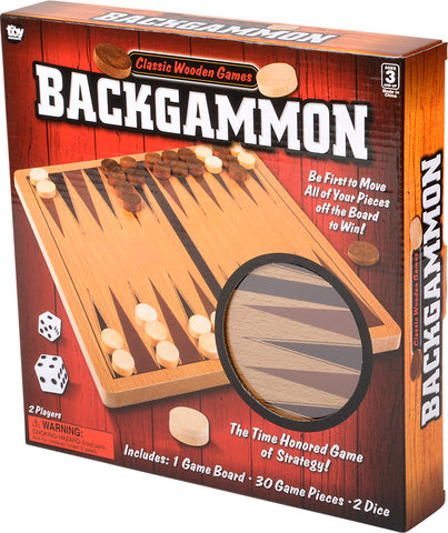 BACKGAMMON 6+ - CR Toys