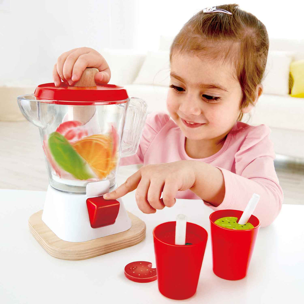 Wooden Smoothie Blender Pretend and Play