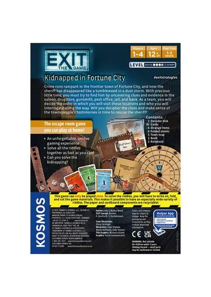 EXIT: Kidnapped in Fortune City - CR Toys
