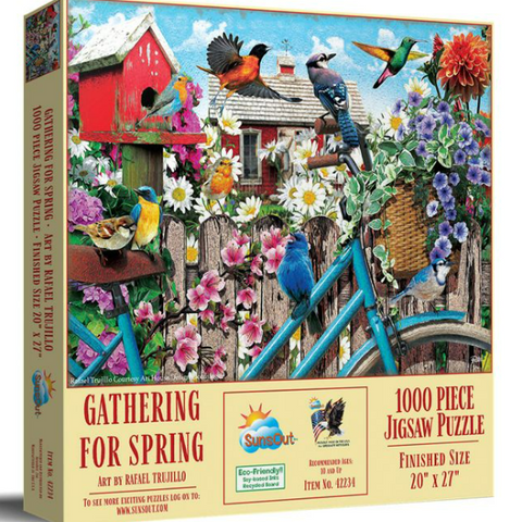 Gathering For Spring 1000Pc Puzzle