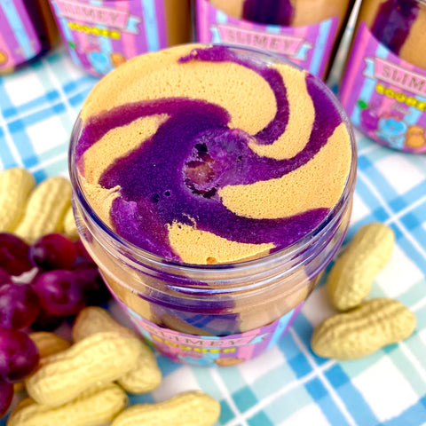 Slimey Goober Grape Creme Slime