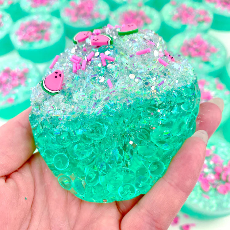 Watermelon Sugar Crunchy Bead Slime - CR Toys