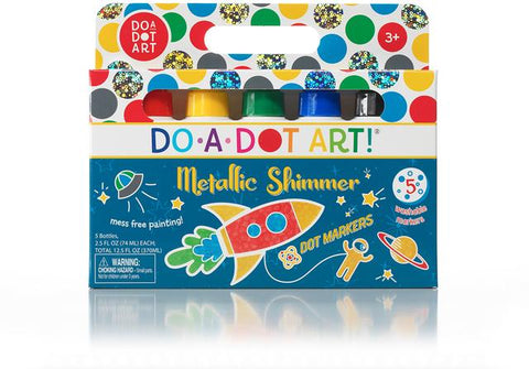 Do A Dots Metallic Shimmer Washable Dot Markers 