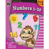 Teacher Created Resources: Prek-K Numbers 1-20 Soft Cover Activity Book